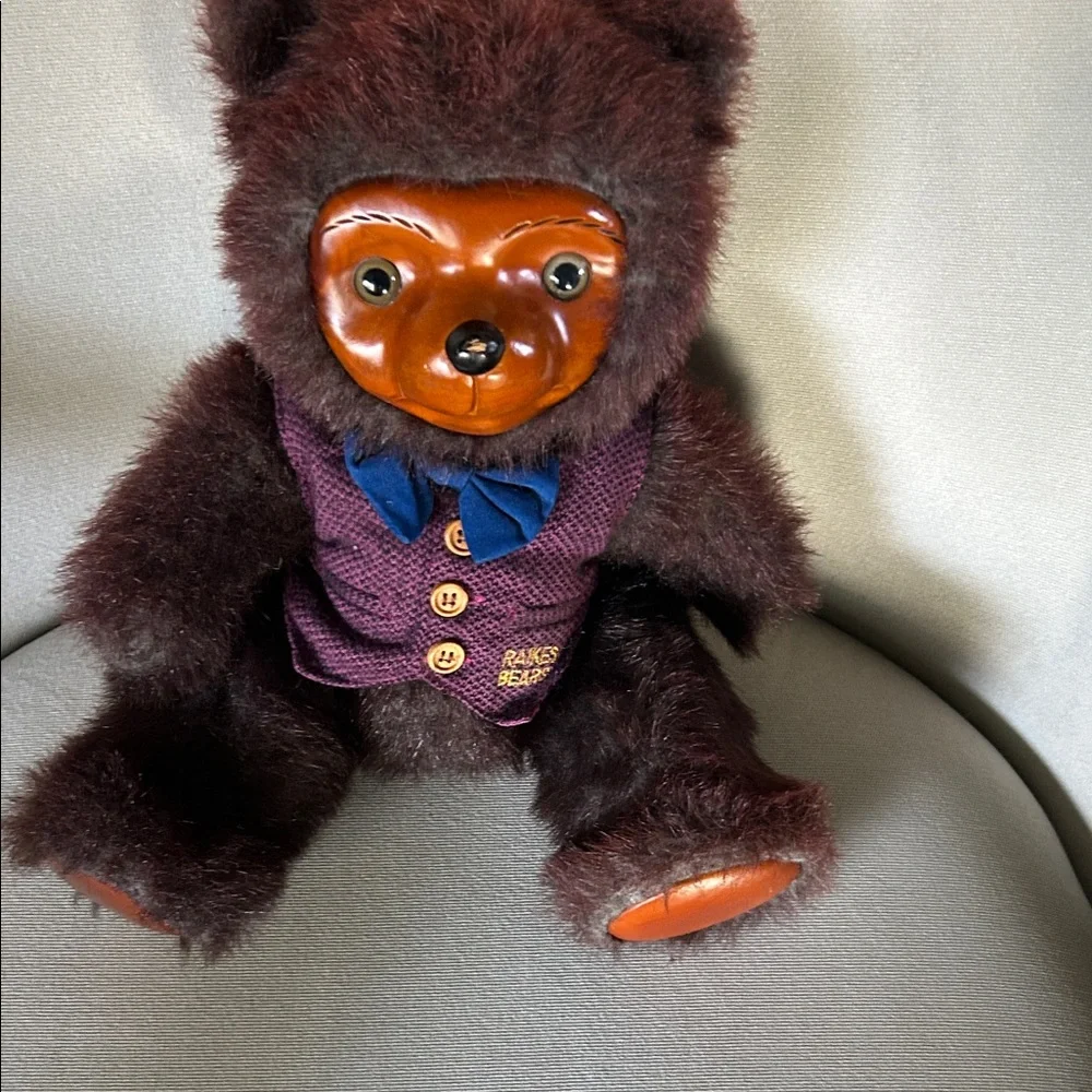 Plush with Purple Vest - Picture 1 of 8